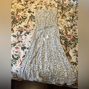 Vici strapless dress